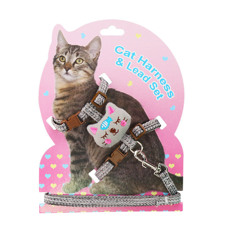 KFX-5116605 Adjustable Anti-Breakaway Cat Traction Belt in Multiple Colors