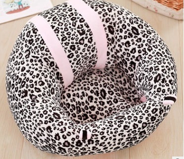 KFX-5122621 Infant Support Seat - Portable Plush Chair for Baby Sitting and Dining, Soft Animal Design