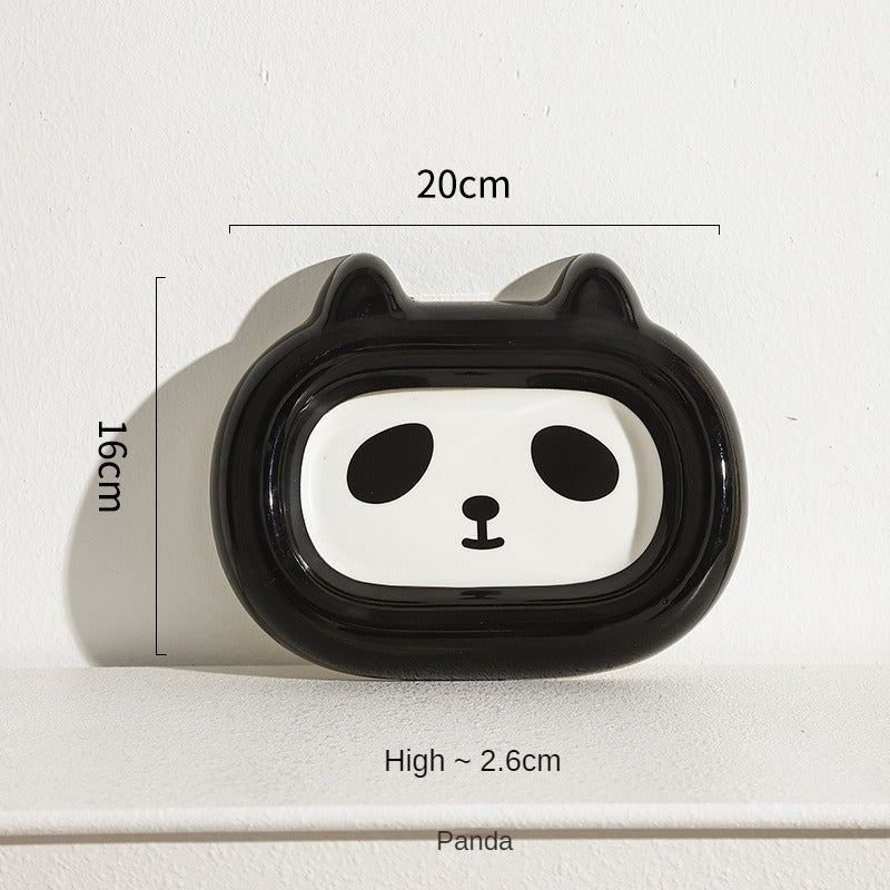 KFX-5125821 Ceramic Cat and Dog Food Bowl - Stylish Animal Snack and Water Dish