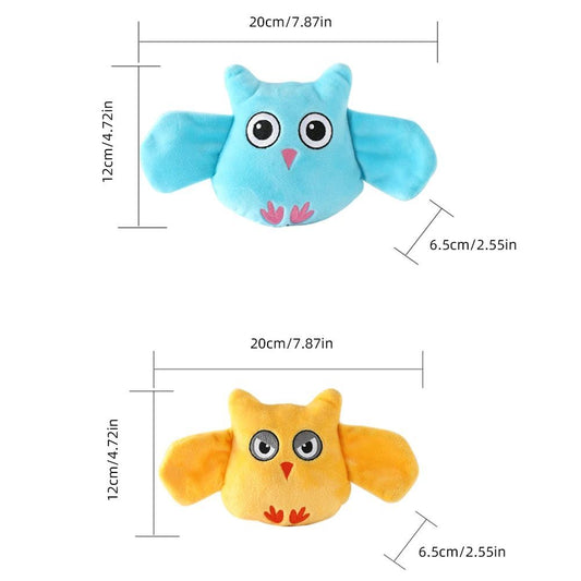 KFX-5127997 Plush Animal Shape Squeaky Toy for Dogs – Bite Resistant PP Cotton Toy for Small and Large Dogs