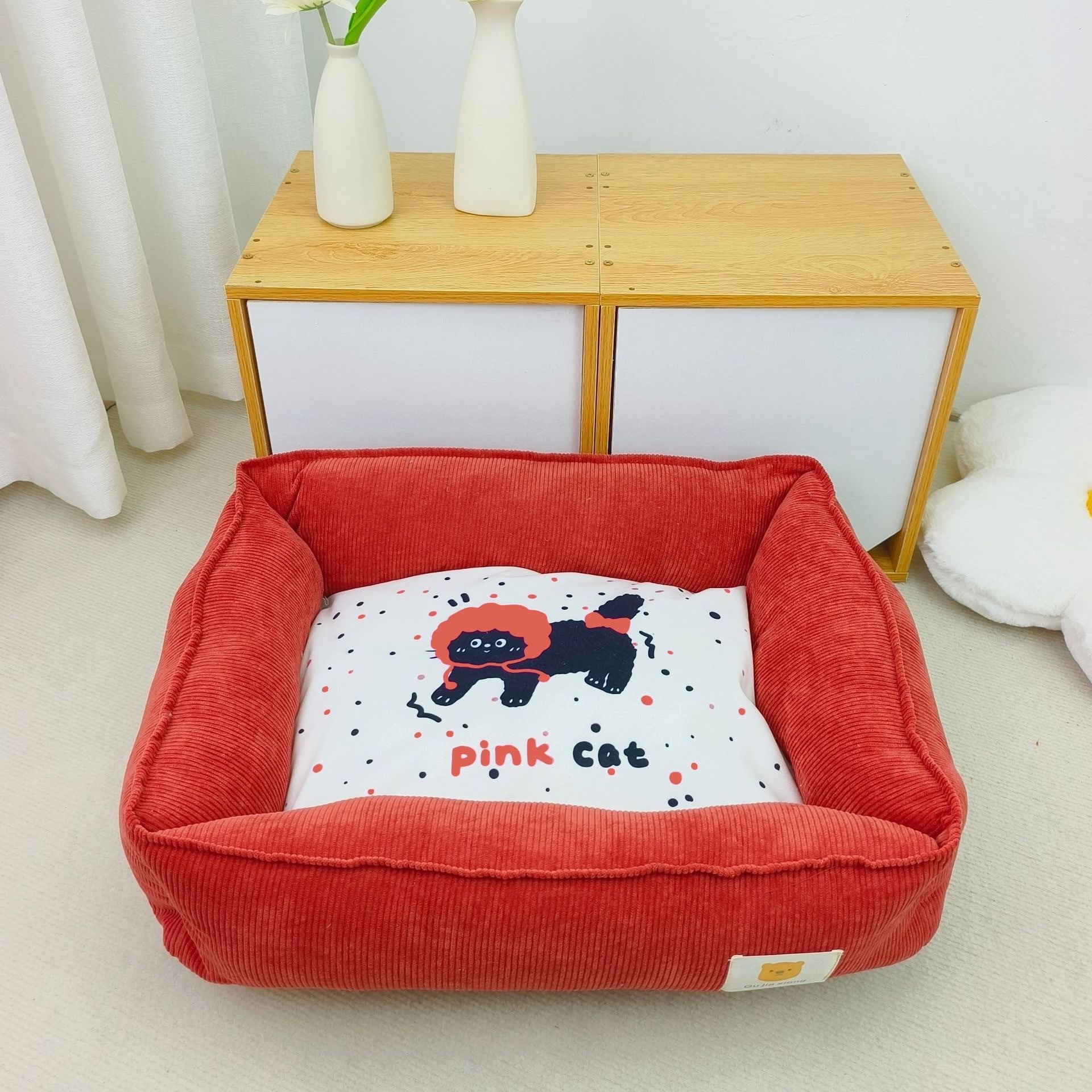 KFX-5128381 Pet Winter Cotton Universal Nest for Dogs and Cats - Soft and Cozy Bed in Multiple Colors