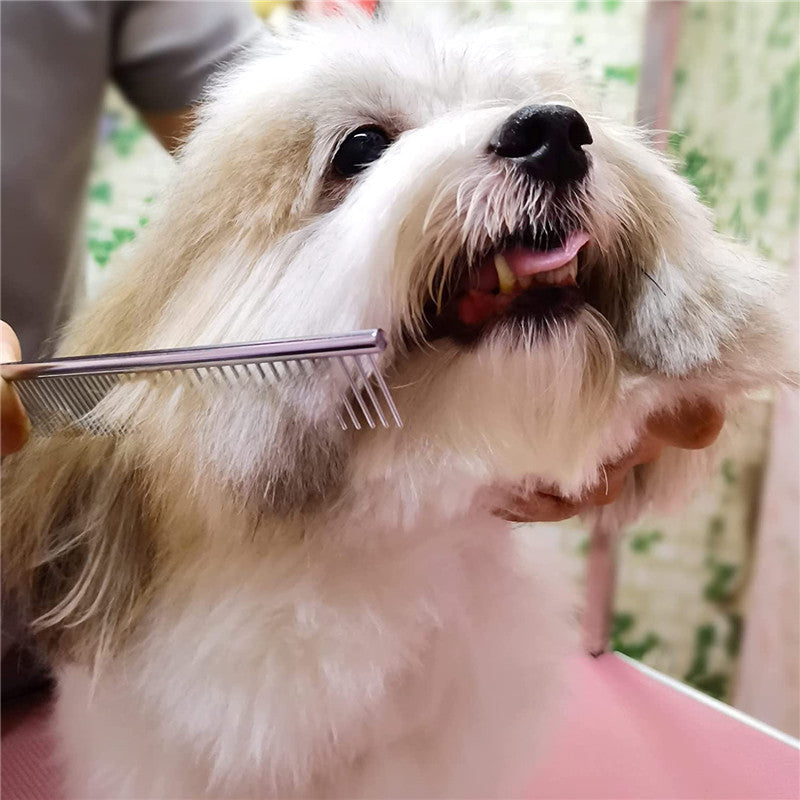 KFX-5129917 Stainless Steel Pet Scissors with Comb for Dog Grooming