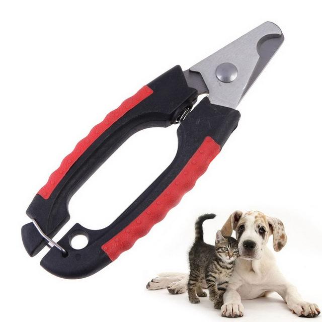 KFX-5132093 Pet Grooming Scissors and Nail Clipper for Dogs and Cats with Safety Lock and Comfortable Grip