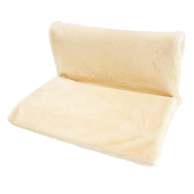 KFX-5132733 Plush L-Shaped Cat Hammock Nest in Various Colors and Materials