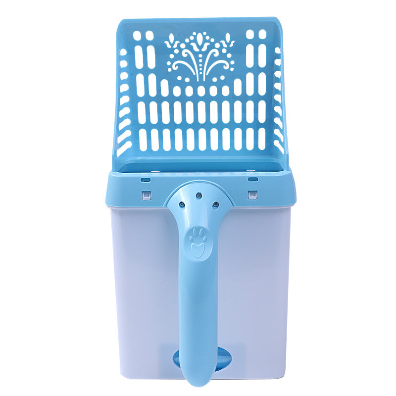 KFX-5137853 Detachable Pet Toilet Scoop with Bucket - Plastic, 30cm, Multiple Colors