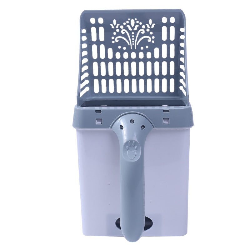 KFX-5137853 Detachable Pet Toilet Scoop with Bucket - Plastic, 30cm, Multiple Colors