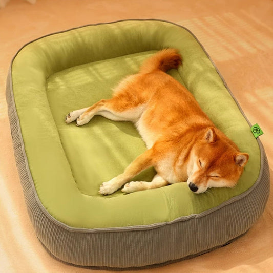 KFX-5138109 Cozy Plush Dog Bed for All Seasons – Multiple Colors & Sizes Available