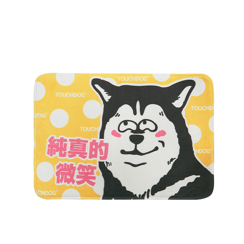 KFX-5141693 Cozy Indoor Pet Nest Mat for Cats and Dogs - 70x70CM Plush Design