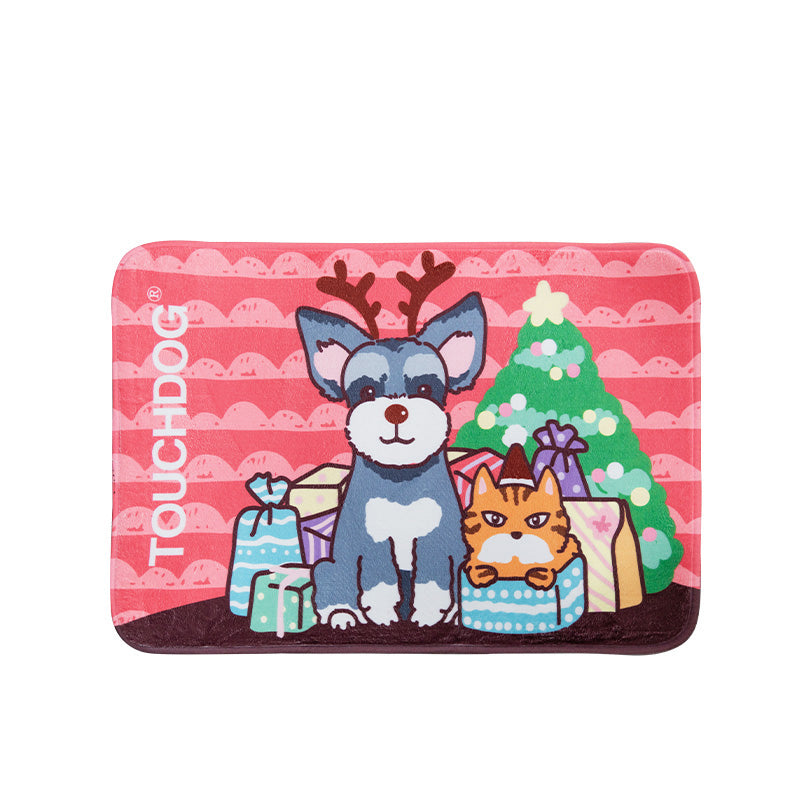 KFX-5141693 Cozy Indoor Pet Nest Mat for Cats and Dogs - 70x70CM Plush Design