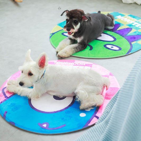 KFX-5141693 Cozy Indoor Pet Nest Mat for Cats and Dogs - 70x70CM Plush Design
