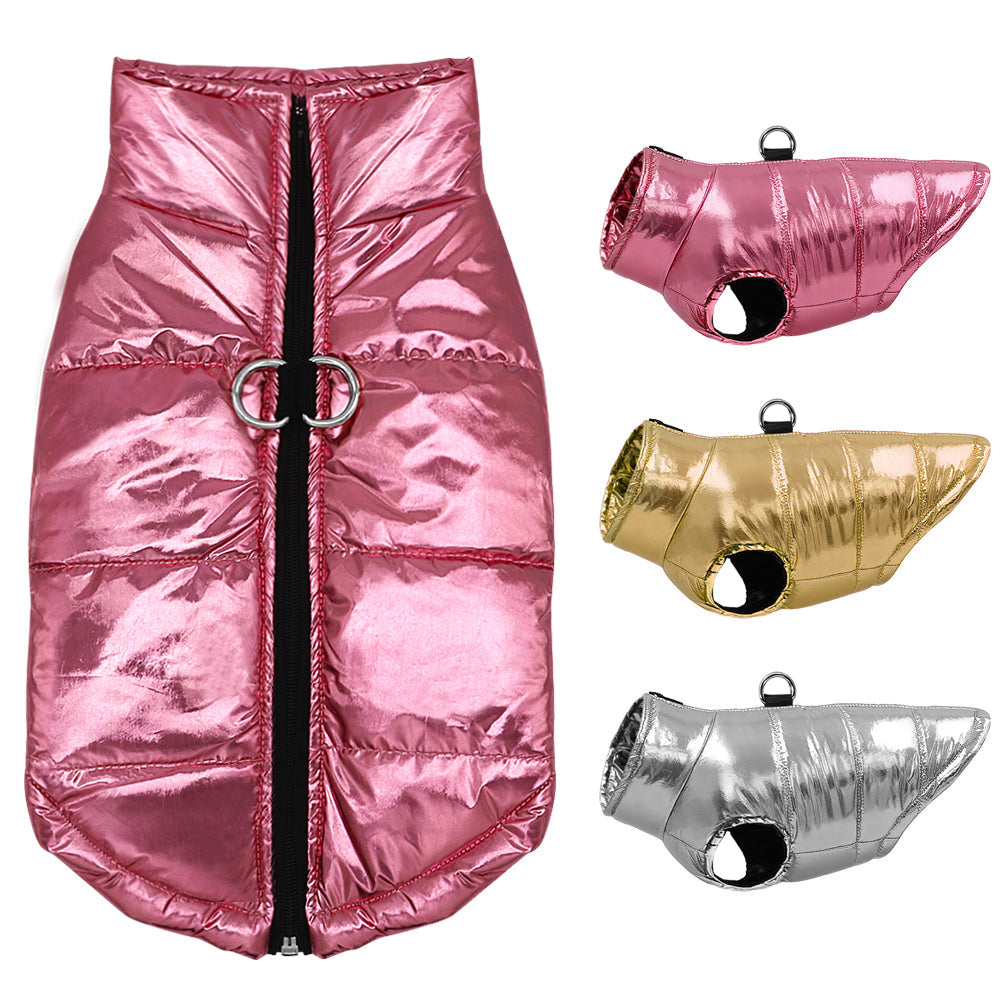 KFX-5144253 Cozy Coral Velvet Pet Thermal Vest for Dogs - Multiple Sizes Available