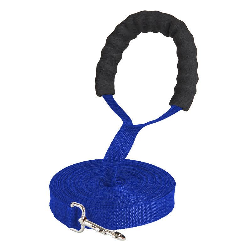 KFX-5149373 Big Dog Traction Rope with Foam Handle, Durable 6m-20m Length Options, Available in Multiple Colors