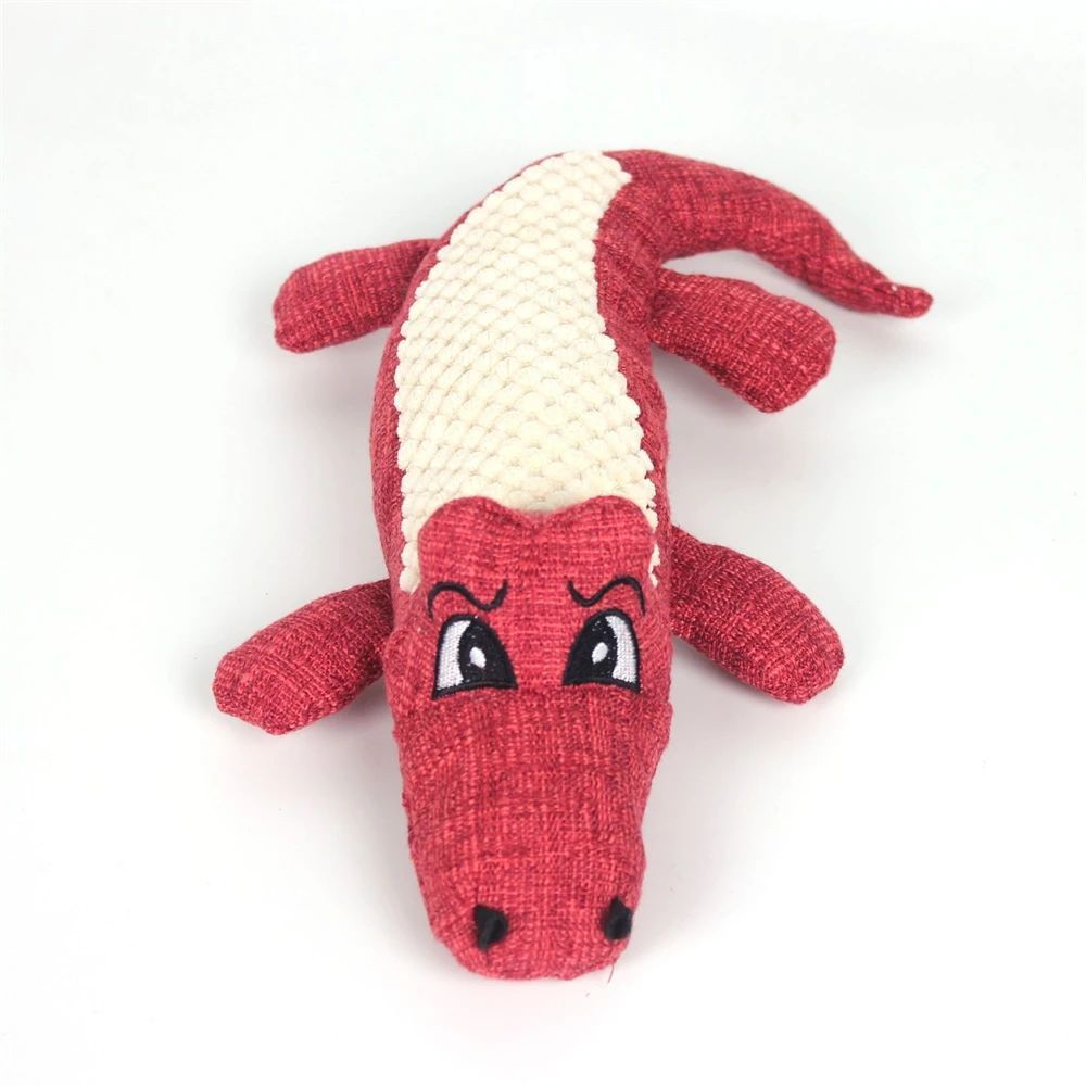 KFX-5155005 Plush Bite-Resistant Dog Toy with Squeaker for Molar Chewing – Ideal for All Breeds