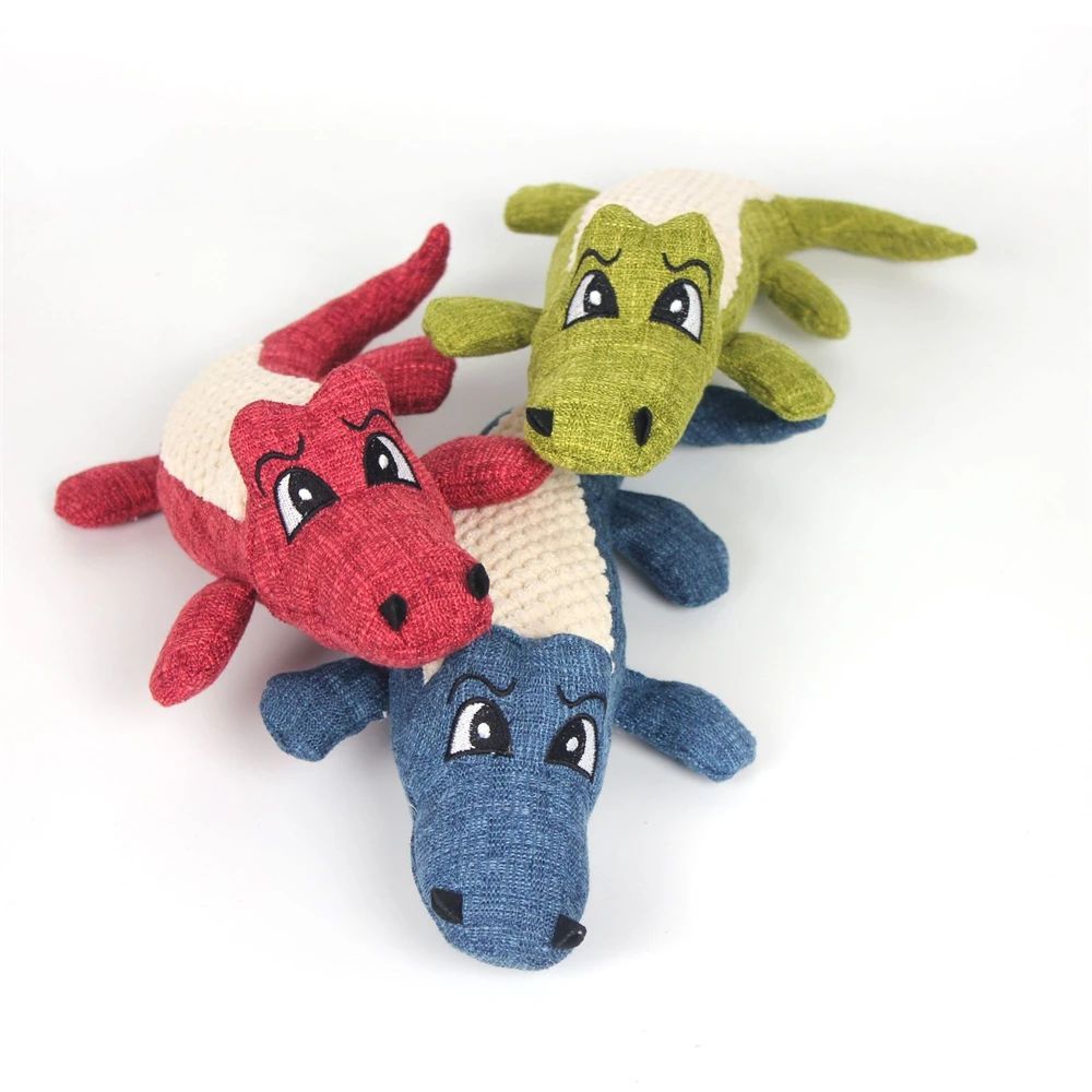 KFX-5155005 Plush Bite-Resistant Dog Toy with Squeaker for Molar Chewing – Ideal for All Breeds