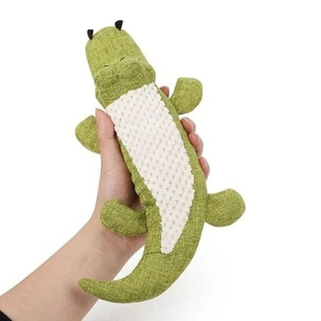 KFX-5155005 Plush Bite-Resistant Dog Toy with Squeaker for Molar Chewing – Ideal for All Breeds