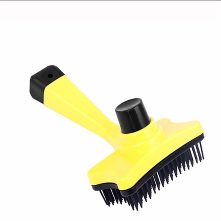 KFX-5156925 Pet Grooming Comb for Dogs and Cats – 12.5cm Plastic Knot-Removing Tool in Various Colors