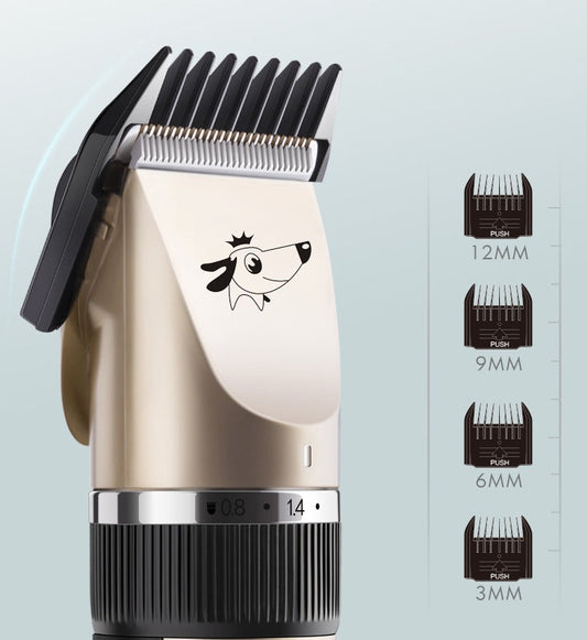 KFX-5162685 Pet Hair Clipper with Detachable Blade and Adjustable Limit Combs