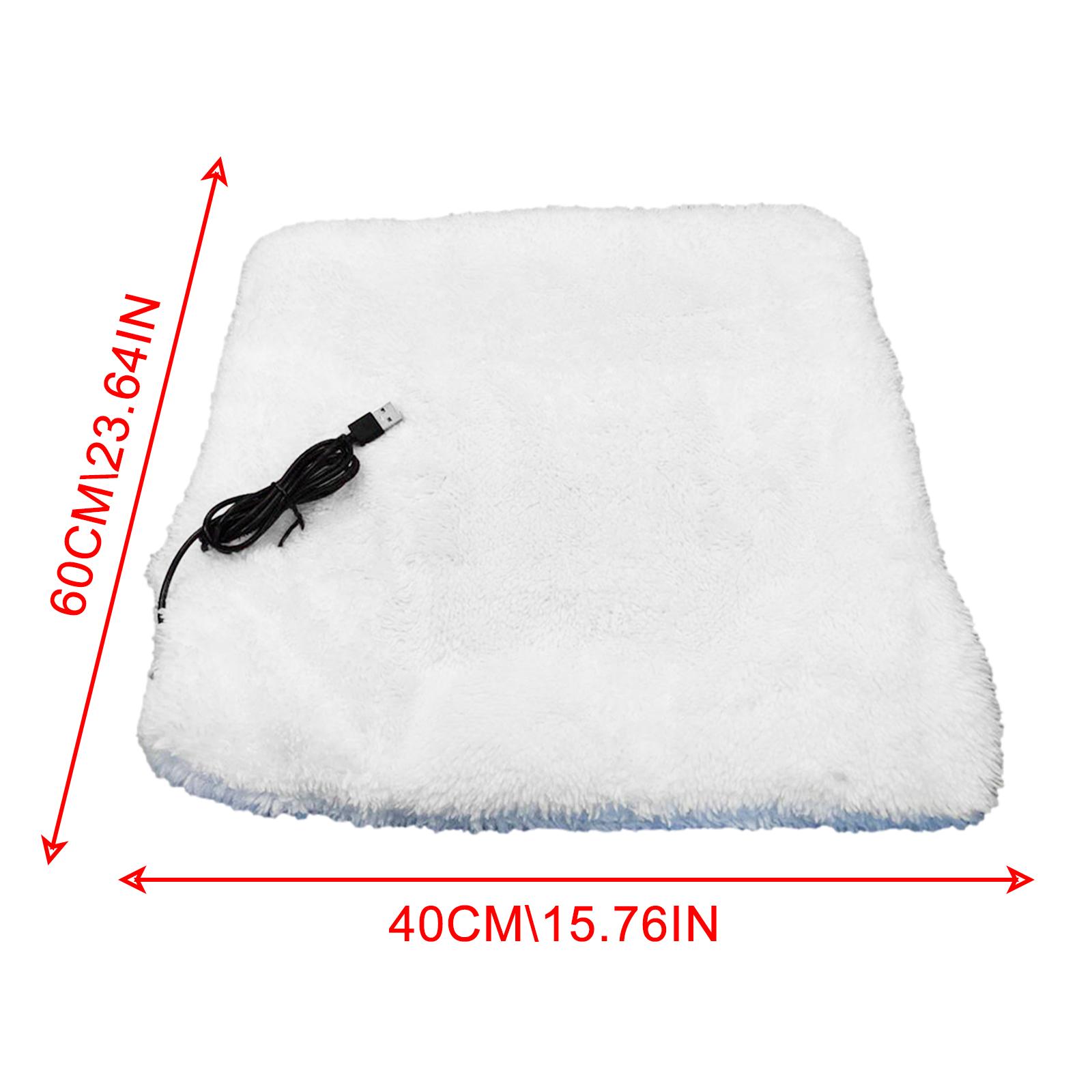 KFX-5168701 USB Electric Heating Blanket for Pets - Comfortable, Warm Pad for Dogs and Cats (Multiple Sizes)