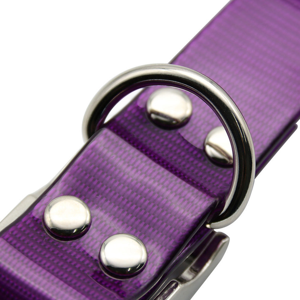 KFX-5168829 Durable TPU Dog Collar with Multiple Color Options for All Pet Occasions