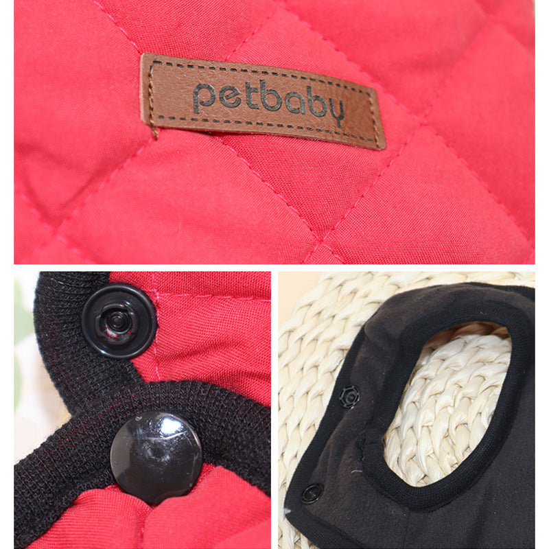 KFX-5171005 Comfortable Cotton Dog Vest for All Sizes, Adjustable Fit