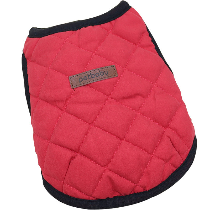 KFX-5171005 Comfortable Cotton Dog Vest for All Sizes, Adjustable Fit