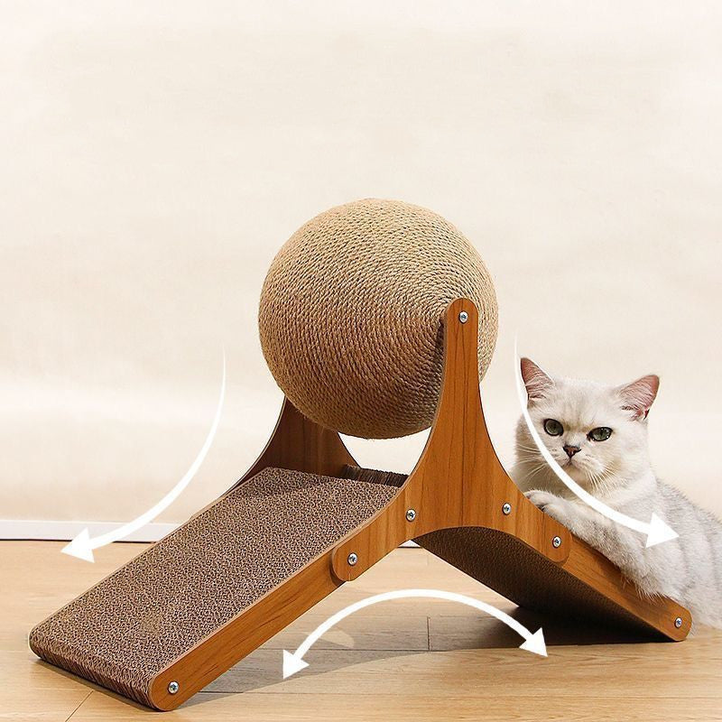 KFX-5172797 Ferris Wheel Vertical Cat Scratch Board - Medium & Large Options Available