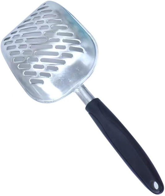 KFX-5174077 Non-Stick Cat Litter Scoop with Large Face and Long Handle for Easy Cleaning
