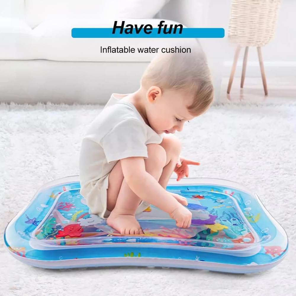 KFX-5179837 Sensor-Activated Thickened Water Play Mat for Cats – Inflatable Sensory Playtime Mat