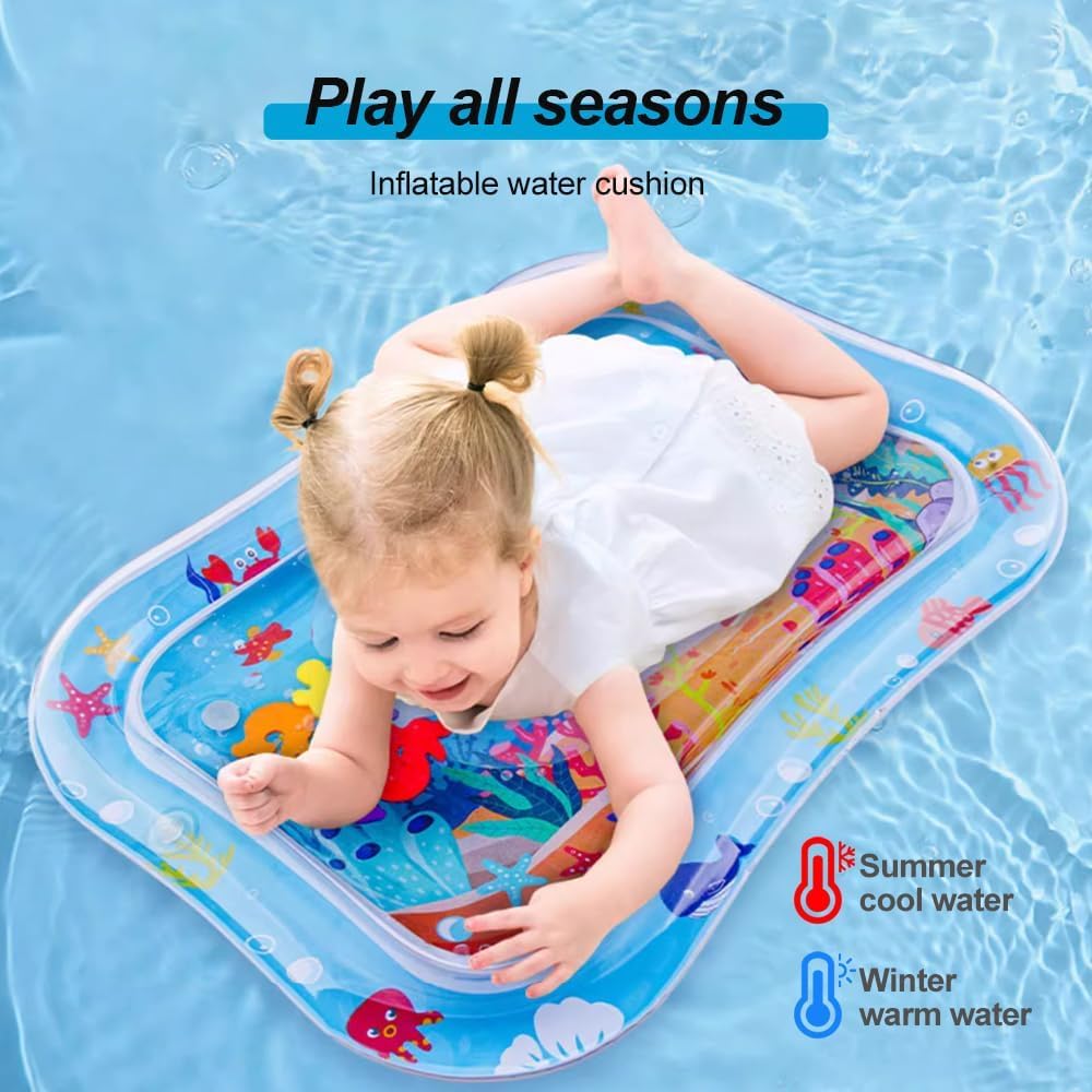 KFX-5179837 Sensor-Activated Thickened Water Play Mat for Cats – Inflatable Sensory Playtime Mat