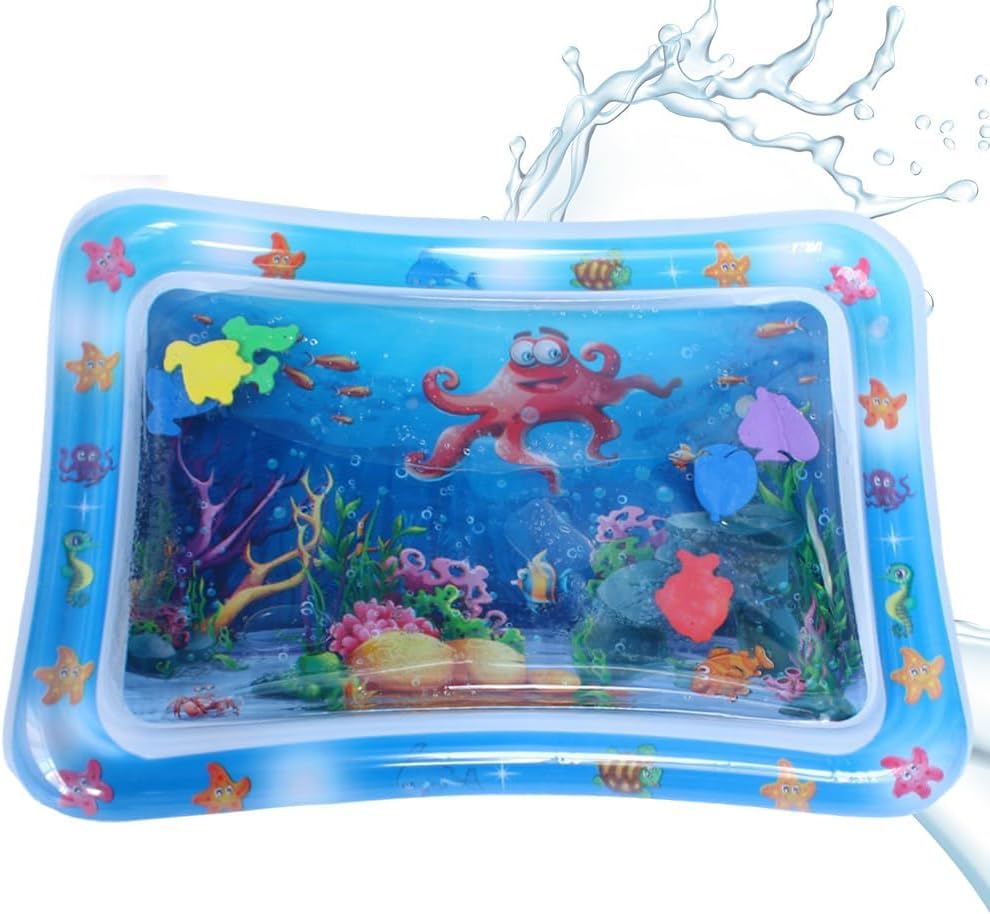 KFX-5179837 Sensor-Activated Thickened Water Play Mat for Cats – Inflatable Sensory Playtime Mat