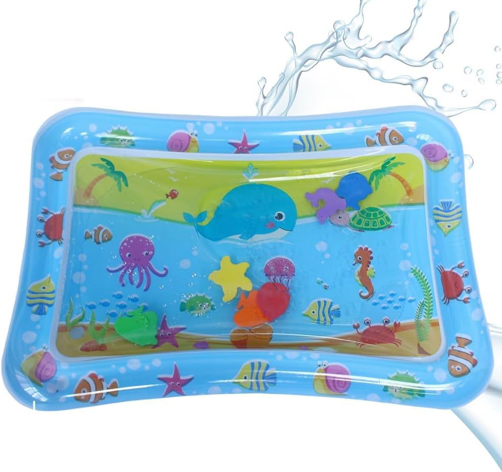 KFX-5179837 Sensor-Activated Thickened Water Play Mat for Cats – Inflatable Sensory Playtime Mat