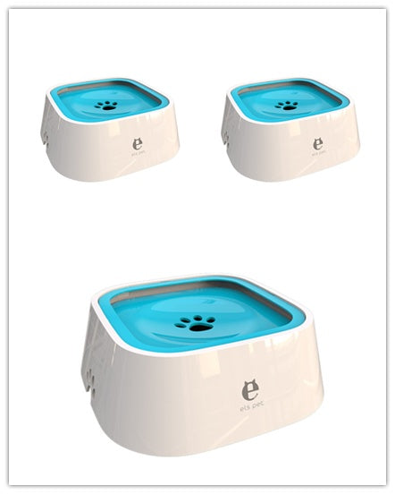 KFX-5184189 Splash-Proof Dog Bowl with Large Capacity, Floating Design, and Anti-Tip Feature