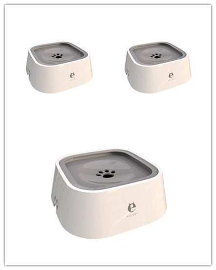 KFX-5184189 Splash-Proof Dog Bowl with Large Capacity, Floating Design, and Anti-Tip Feature