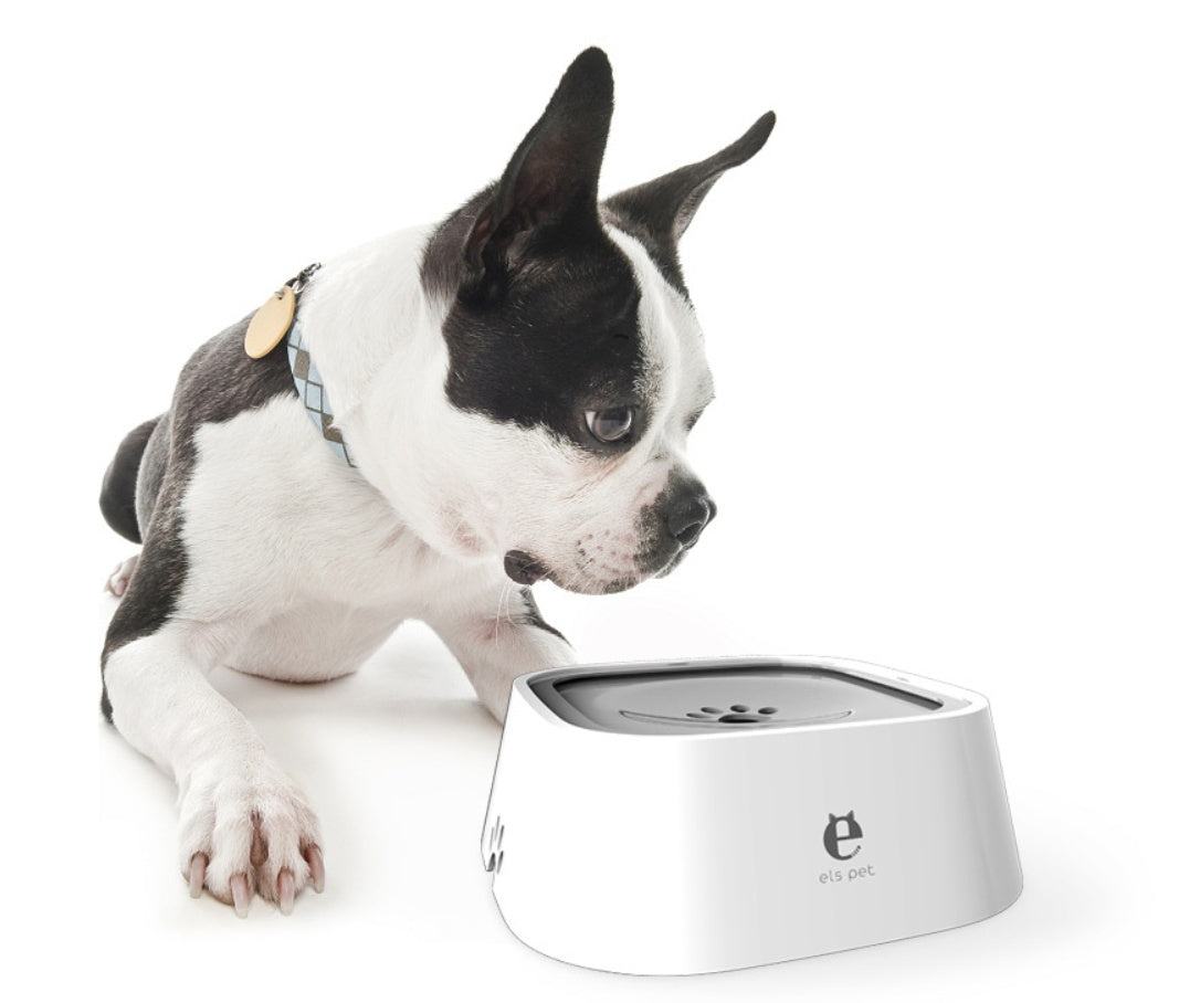 KFX-5184189 Splash-Proof Dog Bowl with Large Capacity, Floating Design, and Anti-Tip Feature