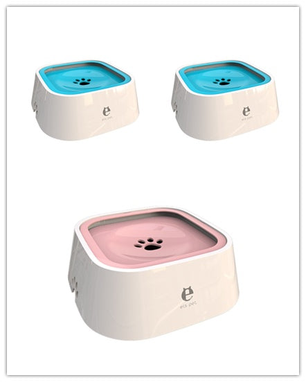KFX-5184189 Splash-Proof Dog Bowl with Large Capacity, Floating Design, and Anti-Tip Feature