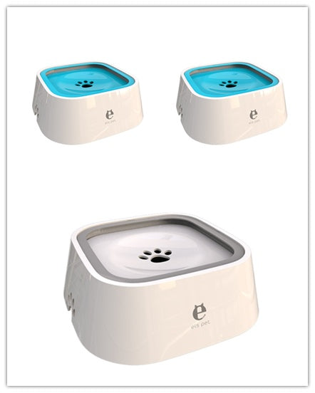 KFX-5184189 Splash-Proof Dog Bowl with Large Capacity, Floating Design, and Anti-Tip Feature