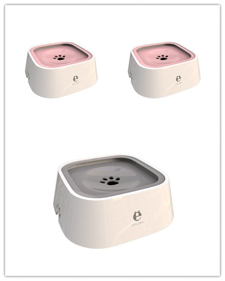 KFX-5184189 Splash-Proof Dog Bowl with Large Capacity, Floating Design, and Anti-Tip Feature