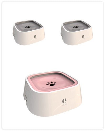 KFX-5184189 Splash-Proof Dog Bowl with Large Capacity, Floating Design, and Anti-Tip Feature