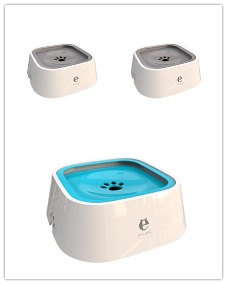 KFX-5184189 Splash-Proof Dog Bowl with Large Capacity, Floating Design, and Anti-Tip Feature