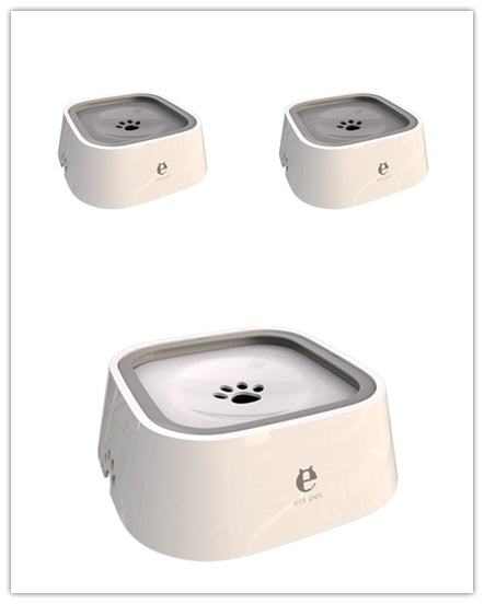 KFX-5184189 Splash-Proof Dog Bowl with Large Capacity, Floating Design, and Anti-Tip Feature