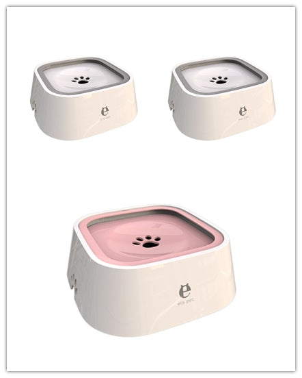 KFX-5184189 Splash-Proof Dog Bowl with Large Capacity, Floating Design, and Anti-Tip Feature