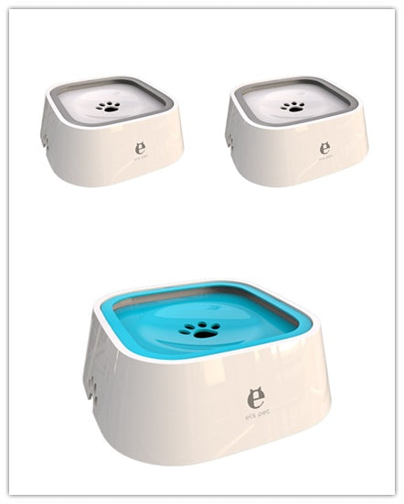 KFX-5184189 Splash-Proof Dog Bowl with Large Capacity, Floating Design, and Anti-Tip Feature