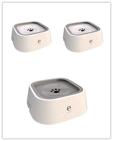 KFX-5184189 Splash-Proof Dog Bowl with Large Capacity, Floating Design, and Anti-Tip Feature