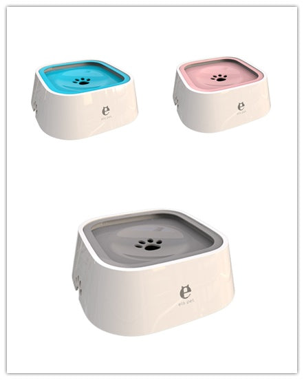 KFX-5184189 Splash-Proof Dog Bowl with Large Capacity, Floating Design, and Anti-Tip Feature