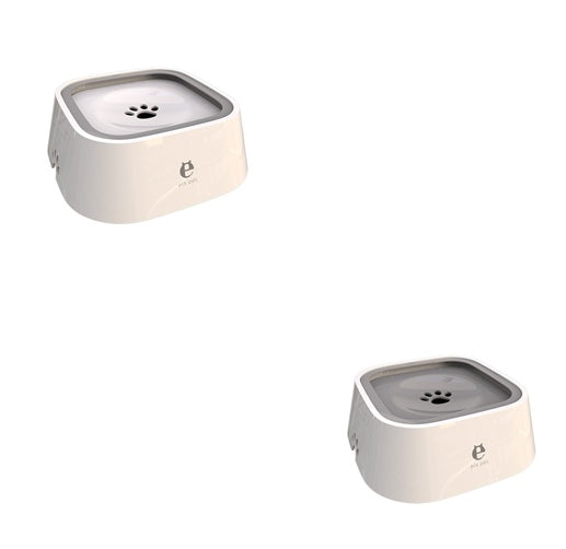 KFX-5184189 Splash-Proof Dog Bowl with Large Capacity, Floating Design, and Anti-Tip Feature