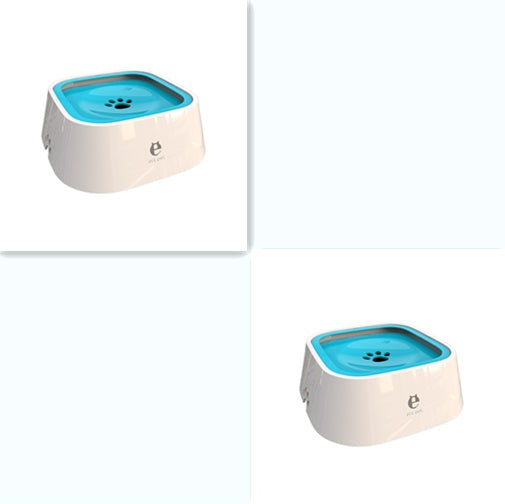 KFX-5184189 Splash-Proof Dog Bowl with Large Capacity, Floating Design, and Anti-Tip Feature