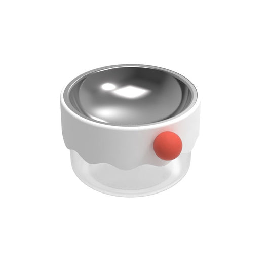 KFX-5184317 Stainless Steel Automatic Pet Bowl for Cats and Dogs - Available in White and Pink