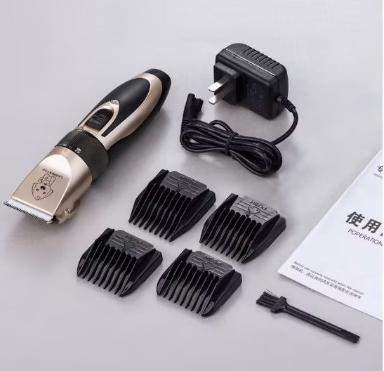 KFX-5189693 Rechargeable Cat Hair Clipper with Titanium Ceramic Blade and Adjustable Lengths