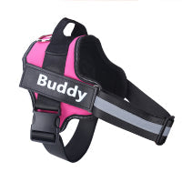 KFX-5189949 Reflective Adjustable Pet Harness with Breathable Design and Sturdy Handle