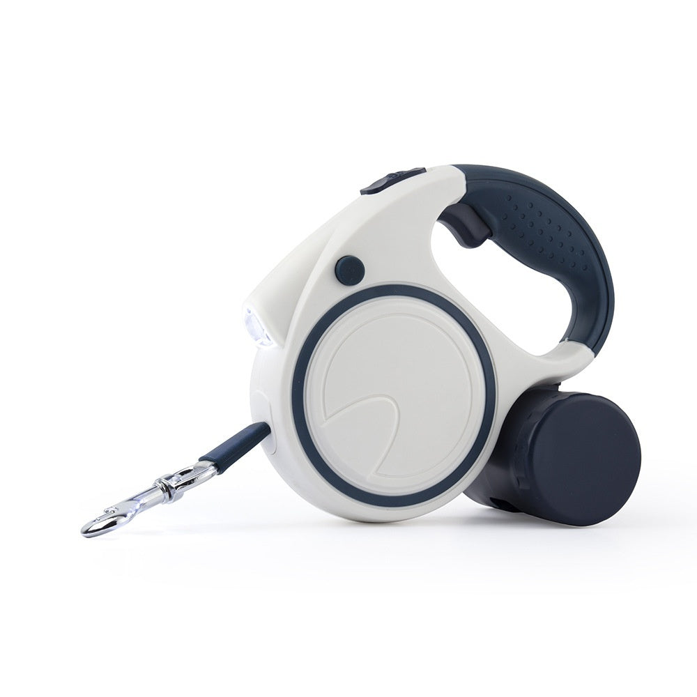 KFX-5193661 Automatic Retractable Pet Leash with Flashlight - Available in Multiple Colors